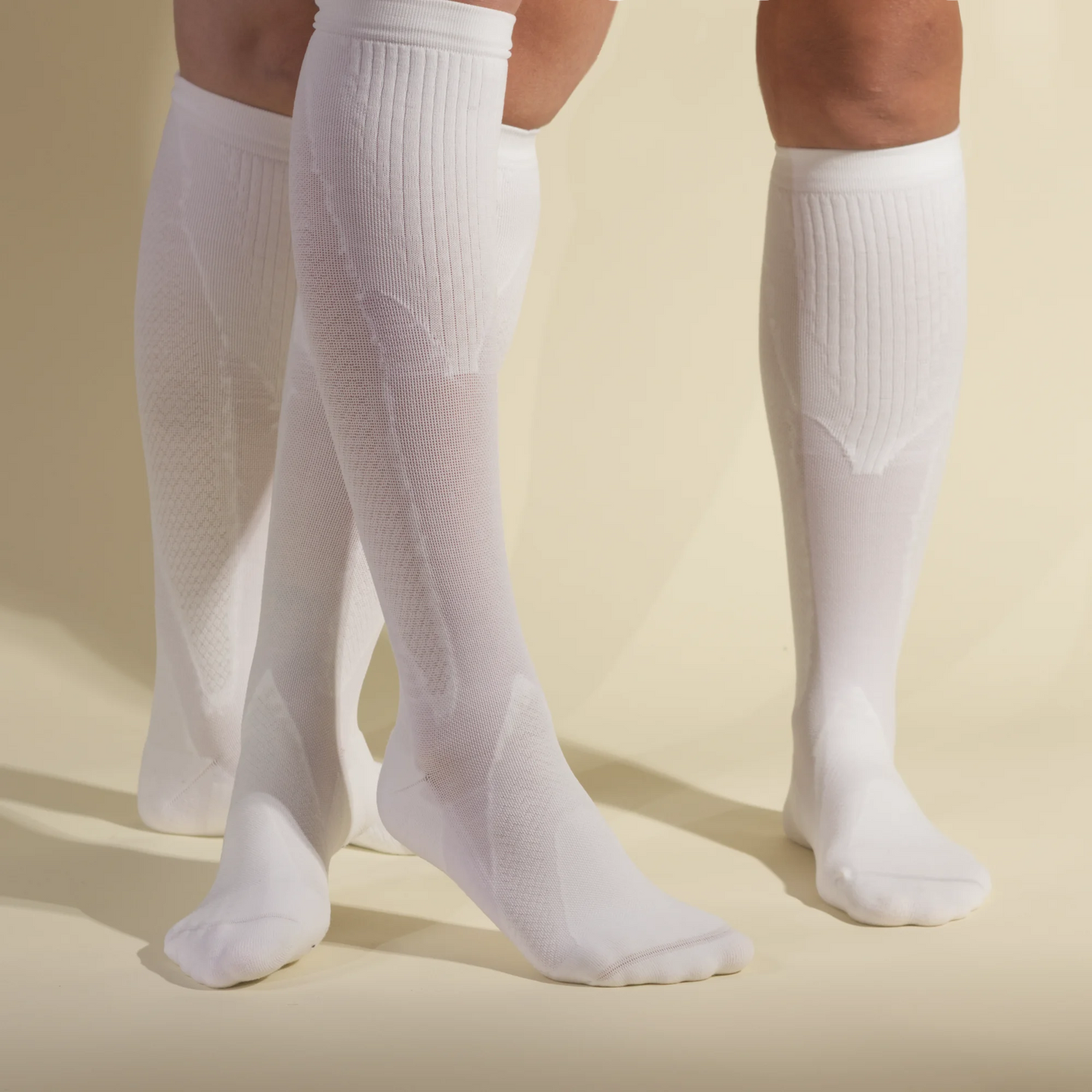 White Compression Socks - Migs